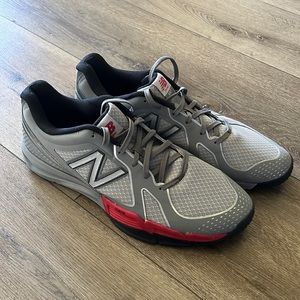 New Balance 997 gray/red